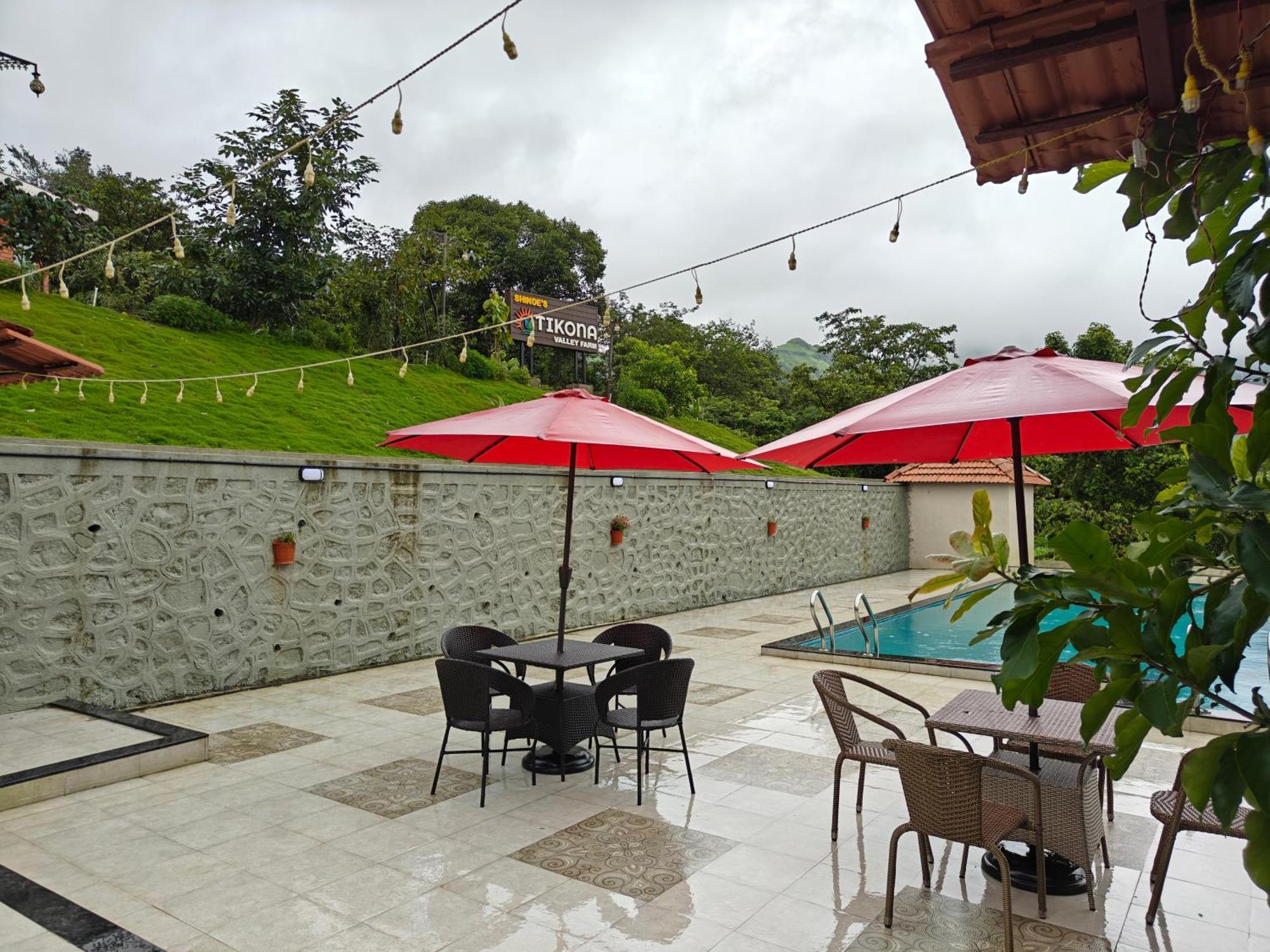 Shinde'S Tikona Valley Farm Villa Pune Eksteriør bilde
